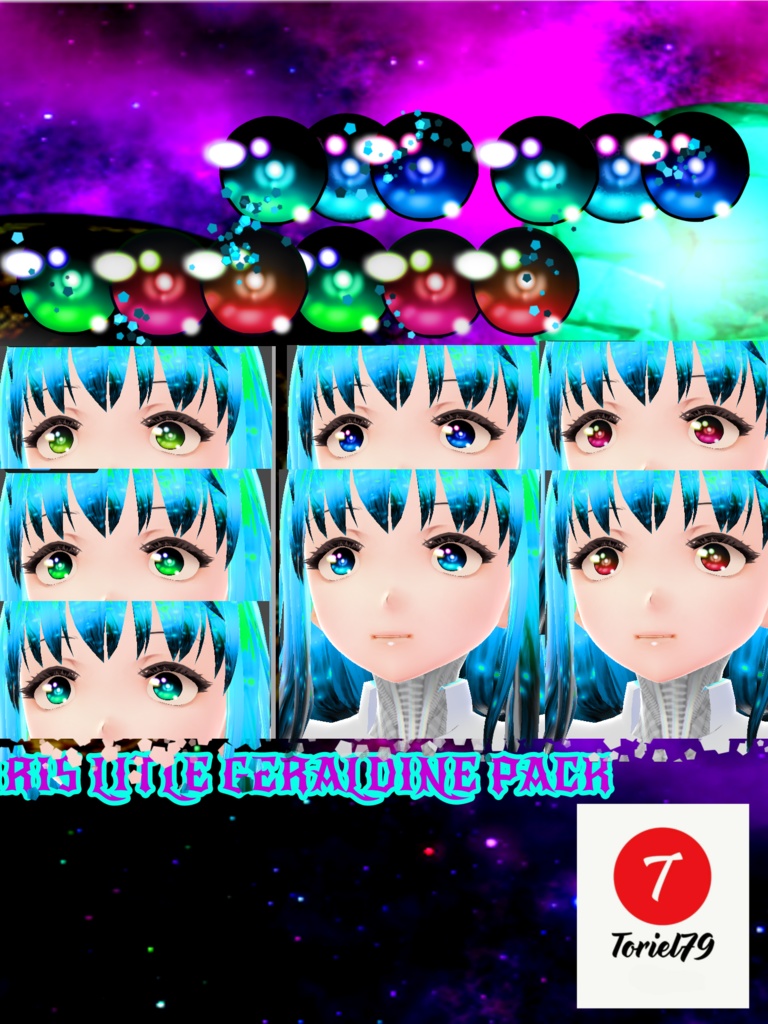 IRIS LITLE GERALDINE pack -toriel79 -