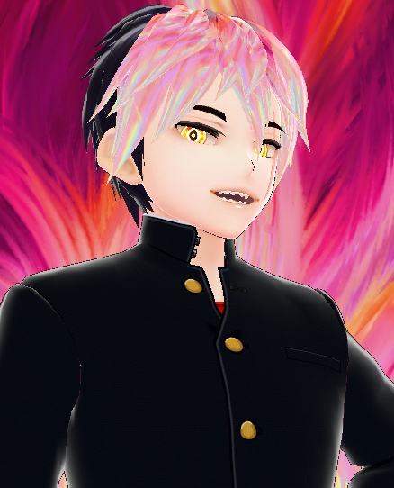 PINK PRISM HAIR toriel79