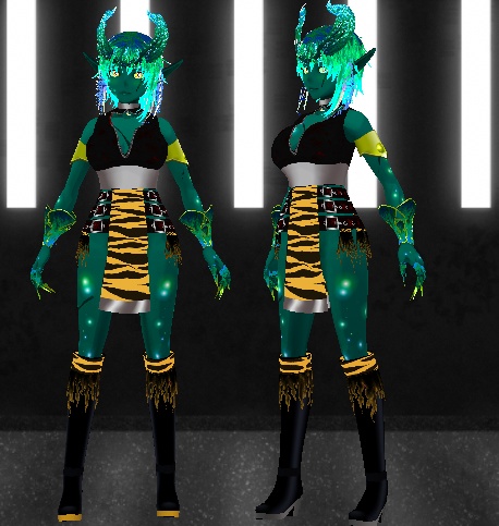 ONI BOOTS X 2 toriel79 (custom item)