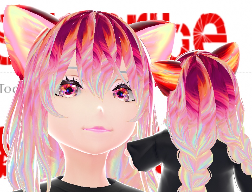 OREJAS (FURRY) PINK PRISM toriel79 (texture)