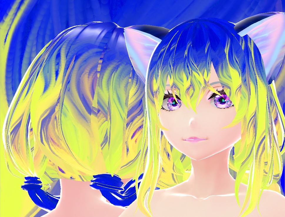 SKY AND SUN HAIR X3 (texture) toriel79