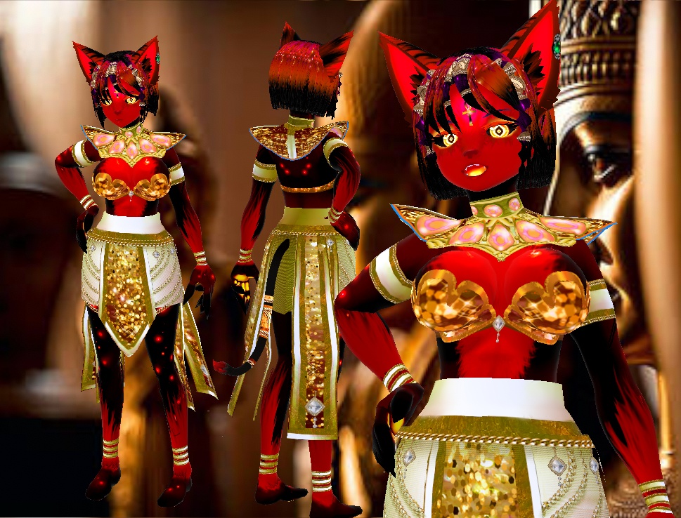 RED BASTET (furry)