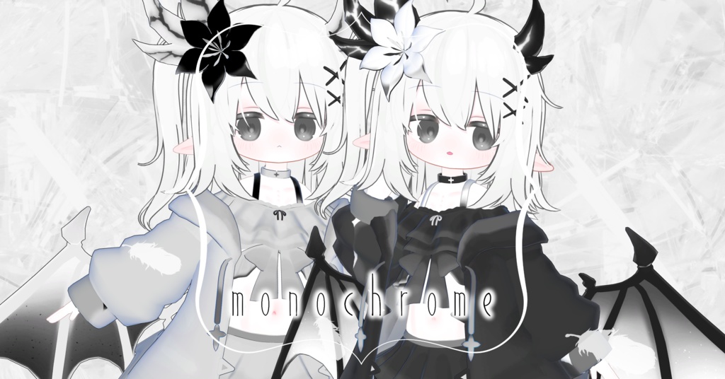 ELusion monochrome Eye&Body texture