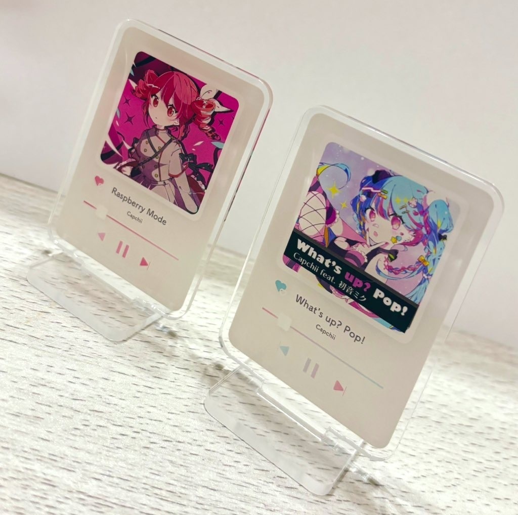 Raspberry Mode/わつあぽ 再生画面風アクリルスタンド