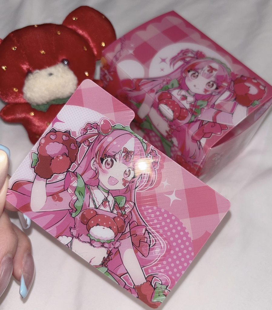 いちごちゃんデッキケース🍓