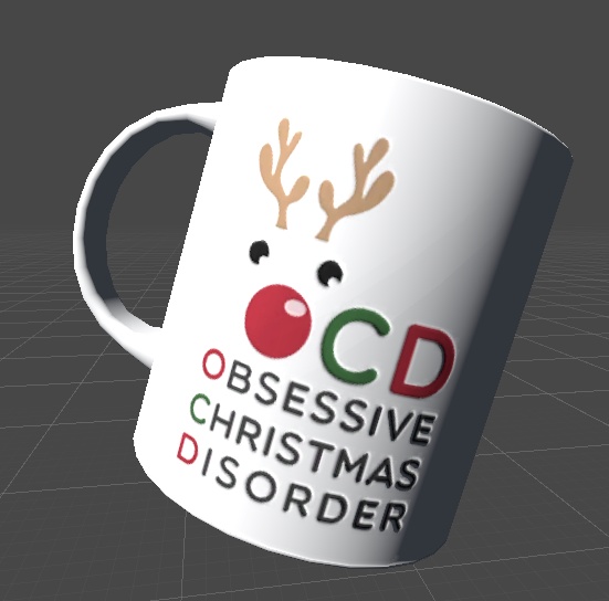 OCD Holiday Mug - Xmas Toggle