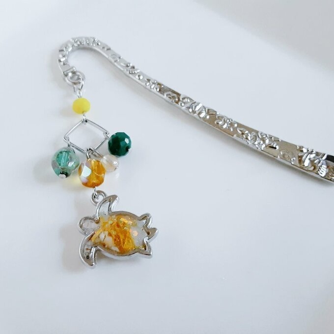 プレゼントにも自分用にもぴったり☆自然を感じるホヌさんのブックマーク/しおり(文庫本用)