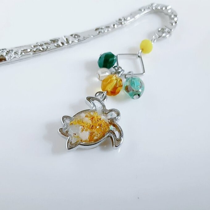 プレゼントにも自分用にもぴったり☆自然を感じるホヌさんのブックマーク/しおり(文庫本用)