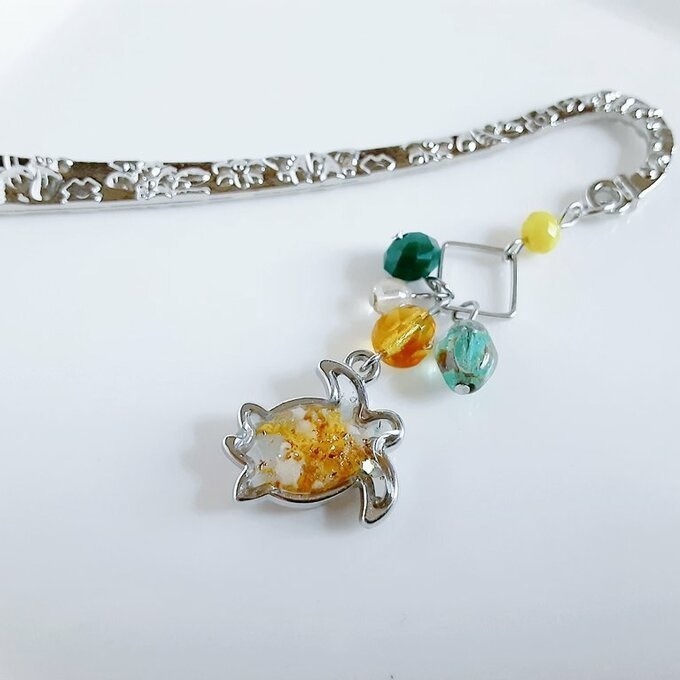 プレゼントにも自分用にもぴったり☆自然を感じるホヌさんのブックマーク/しおり(文庫本用)