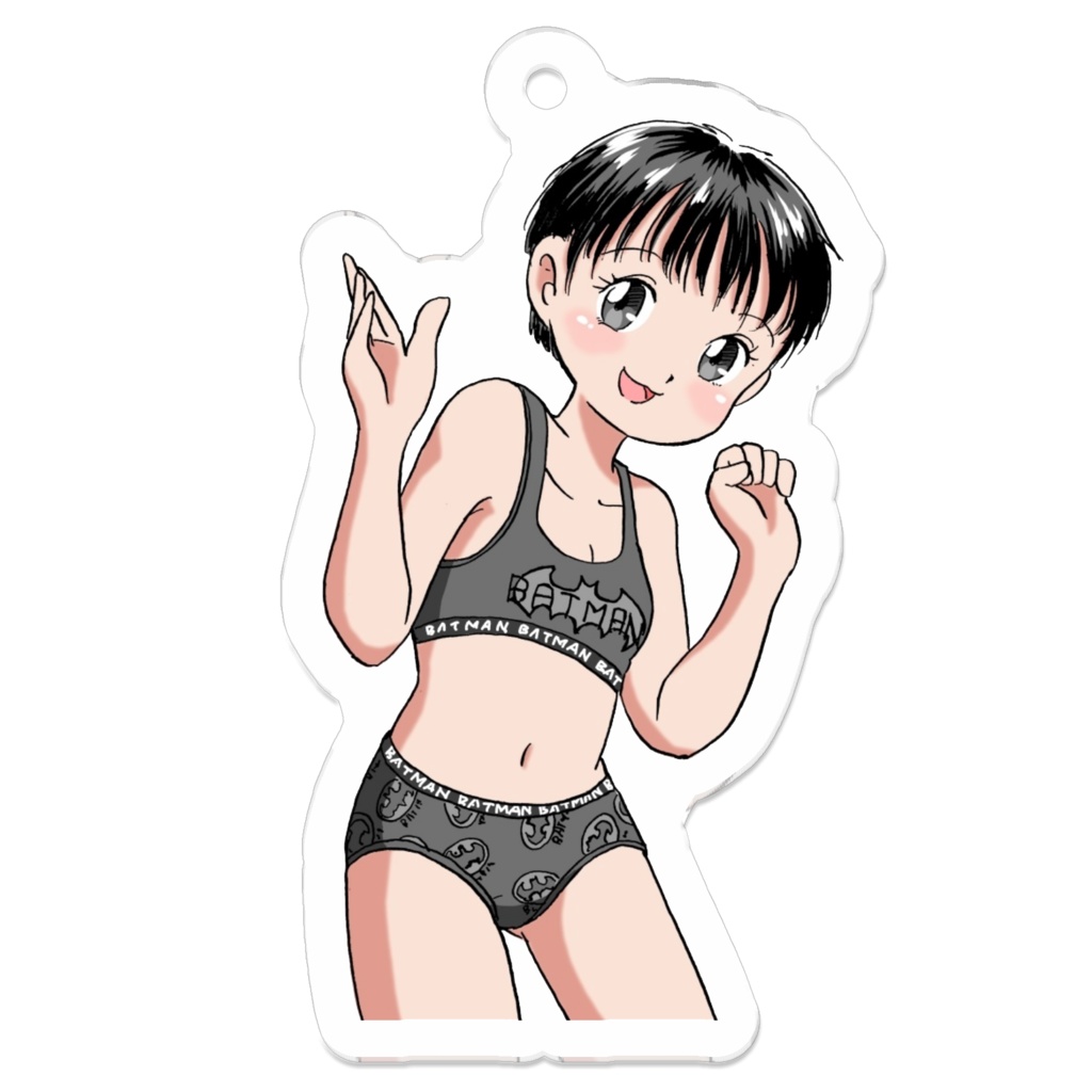 低気圧ガールキーホルダー
