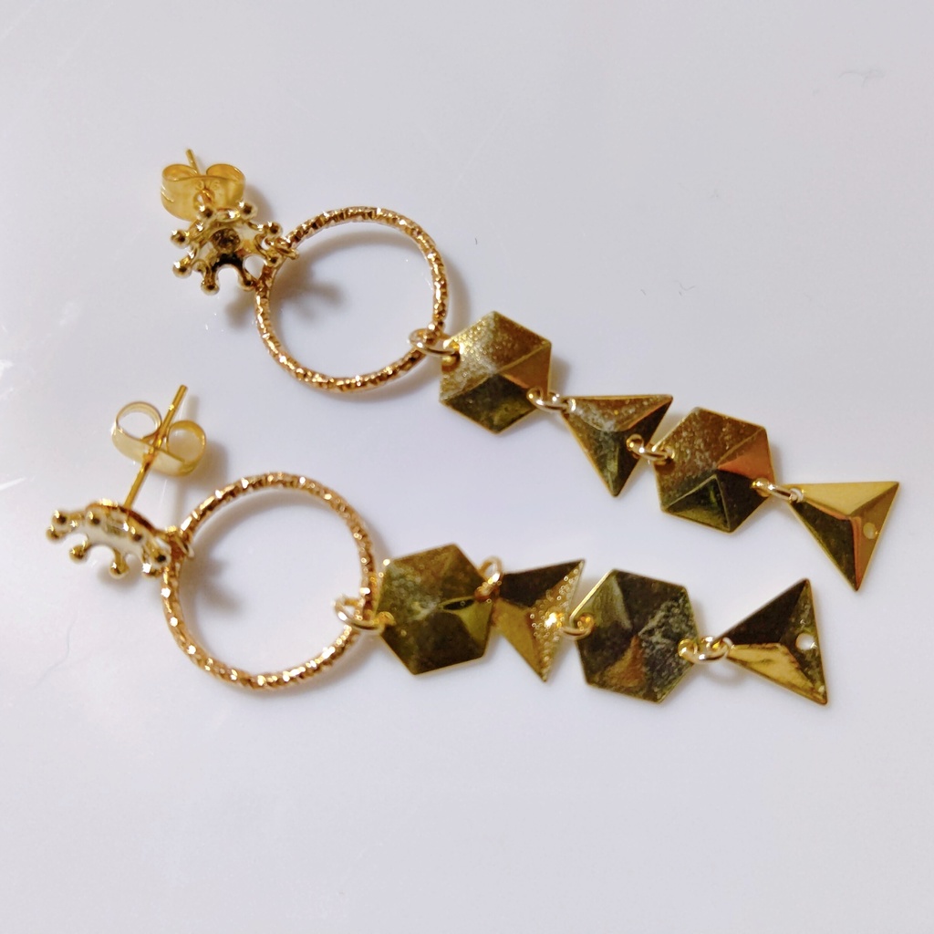 宇善メタルピアス