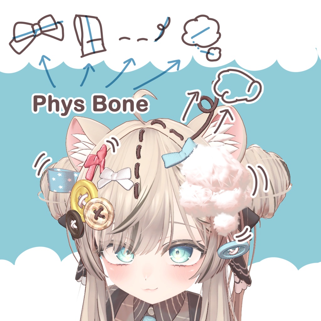 Plush Deco Set ぬいぐるみデコセット