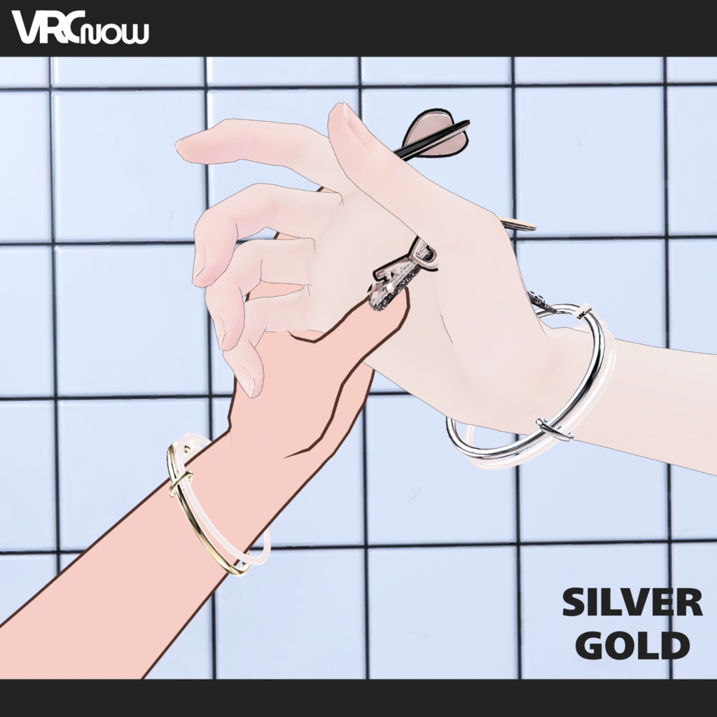 【WEB雑誌付録】VRCNOW Vol.01|缶バッチ / ブレスレット|読者プレゼント