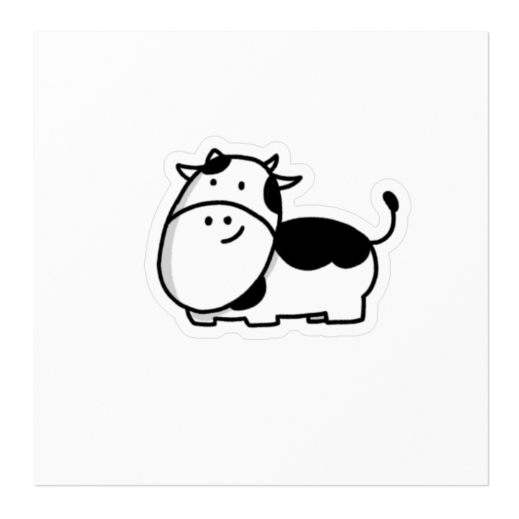 だんだん牛に見えなくなるウシちゃん