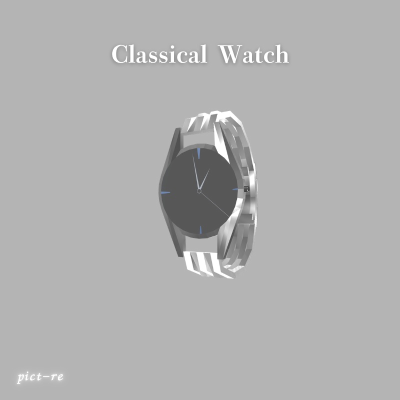 ★発売記念セール★【VRC】Classical Watch【リアルタイム同期】