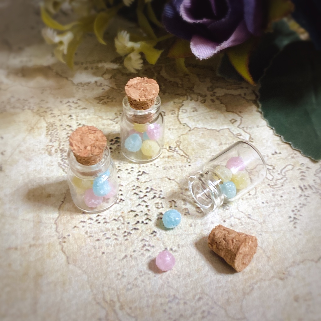 シュガーキャンディボトル