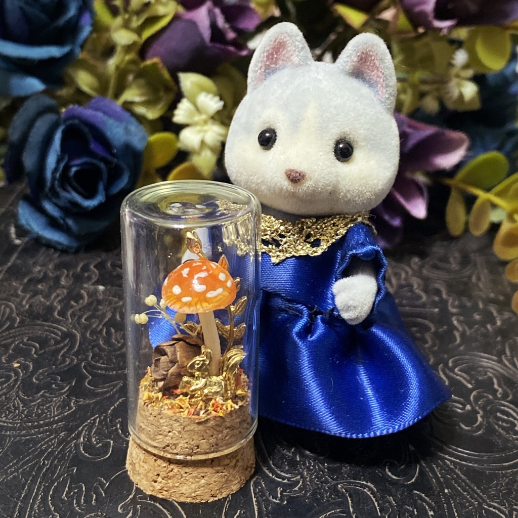 キノコのオブジェ　秋