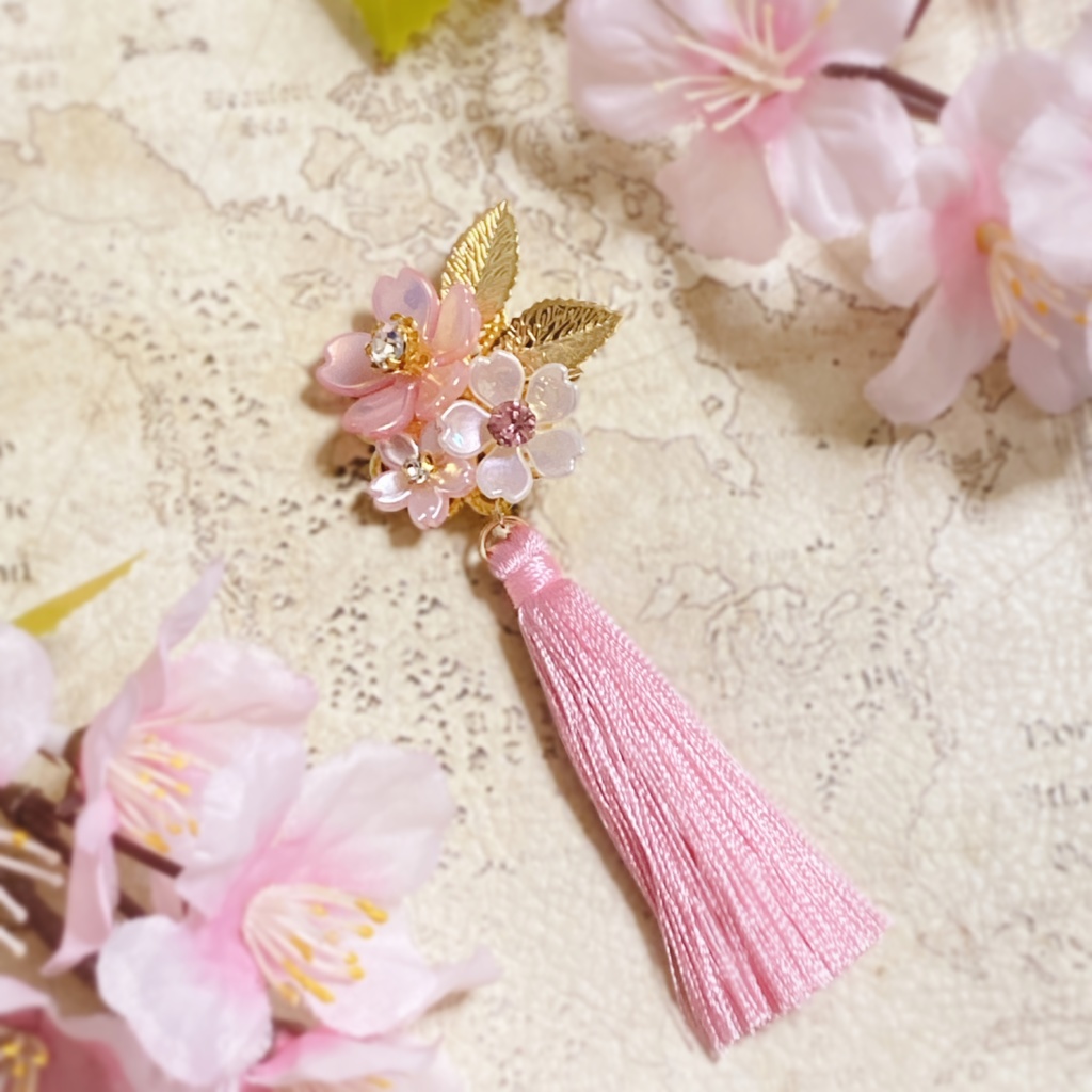 クリップ　桜