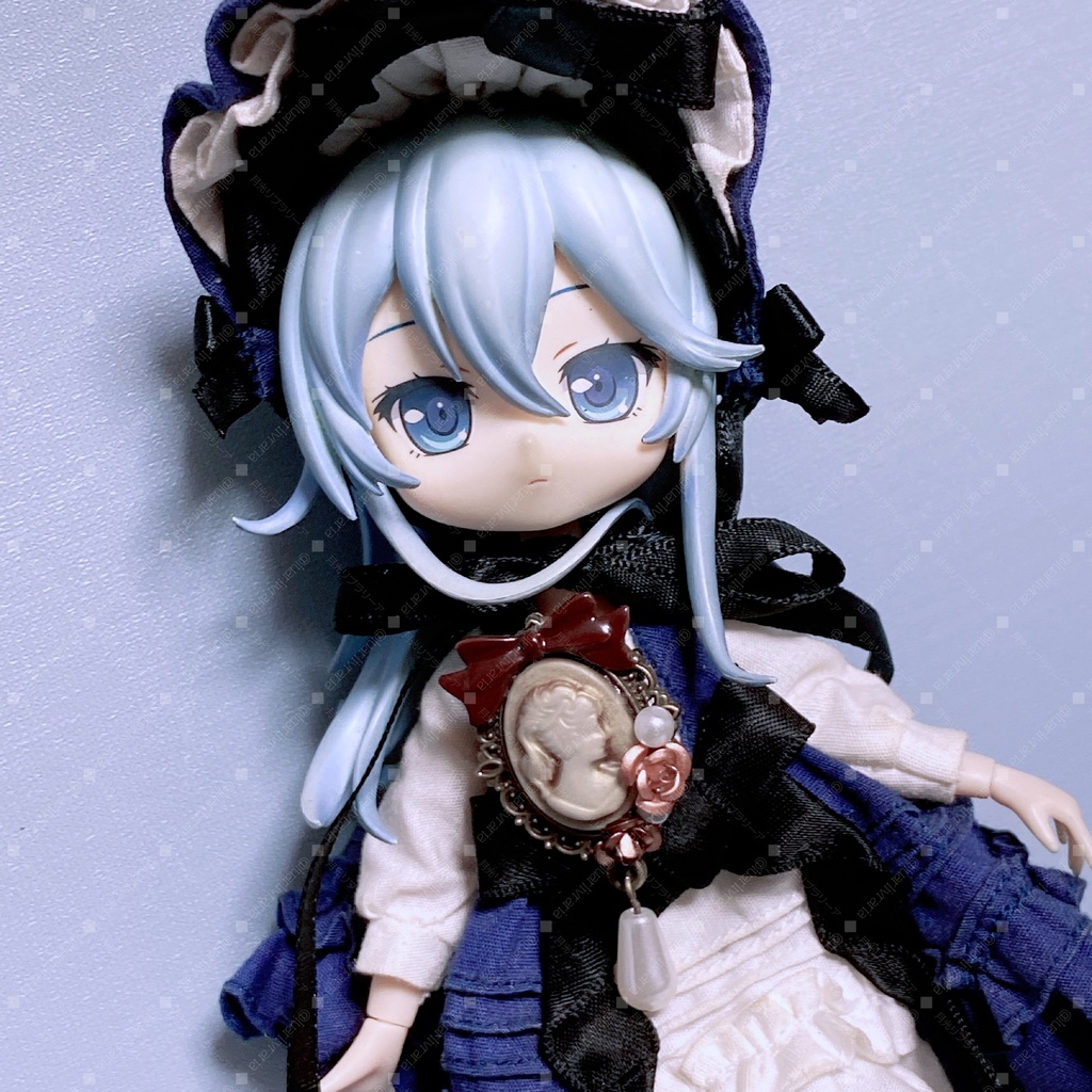 ブローチ　カメオショコラ