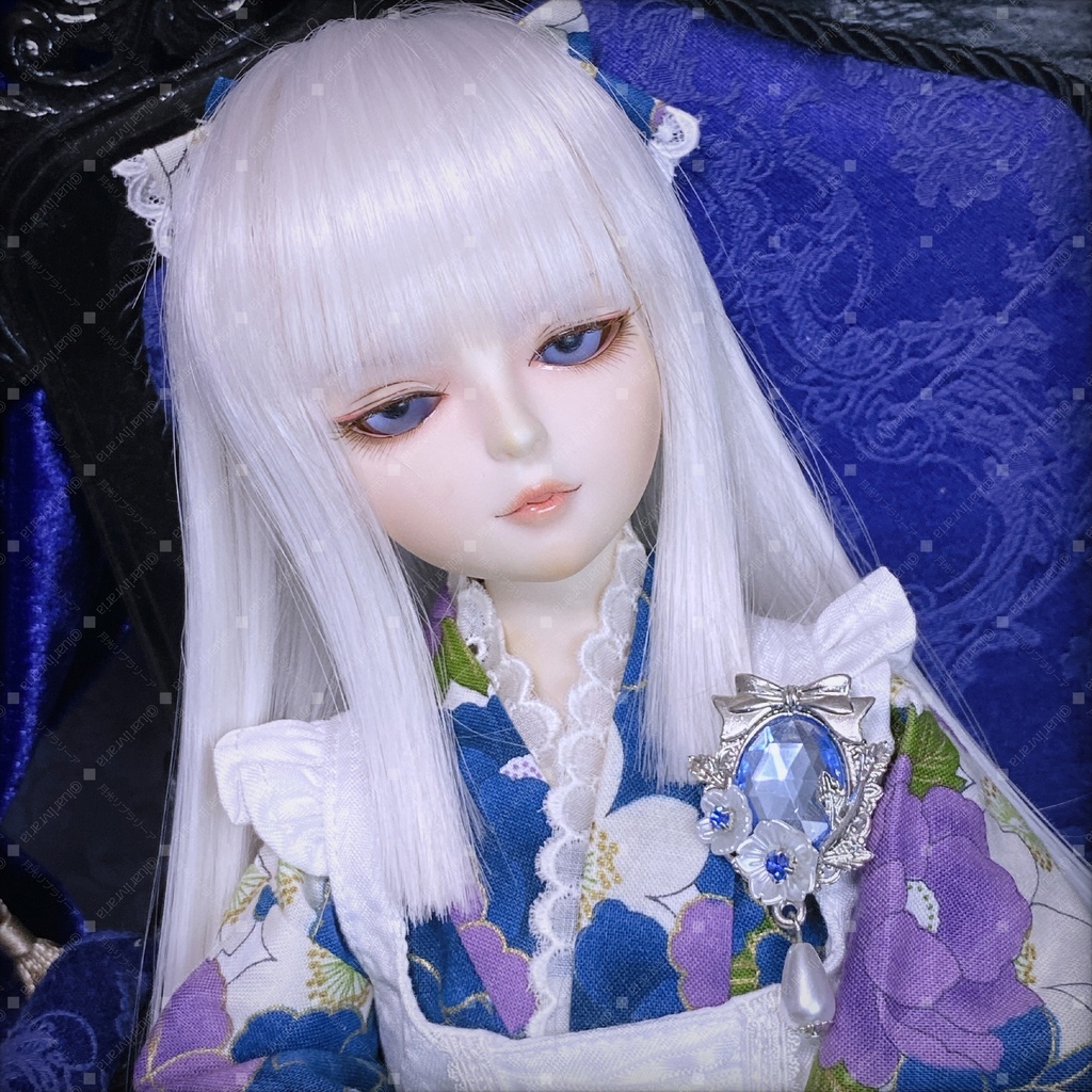 ブローチ　桜(リボン)