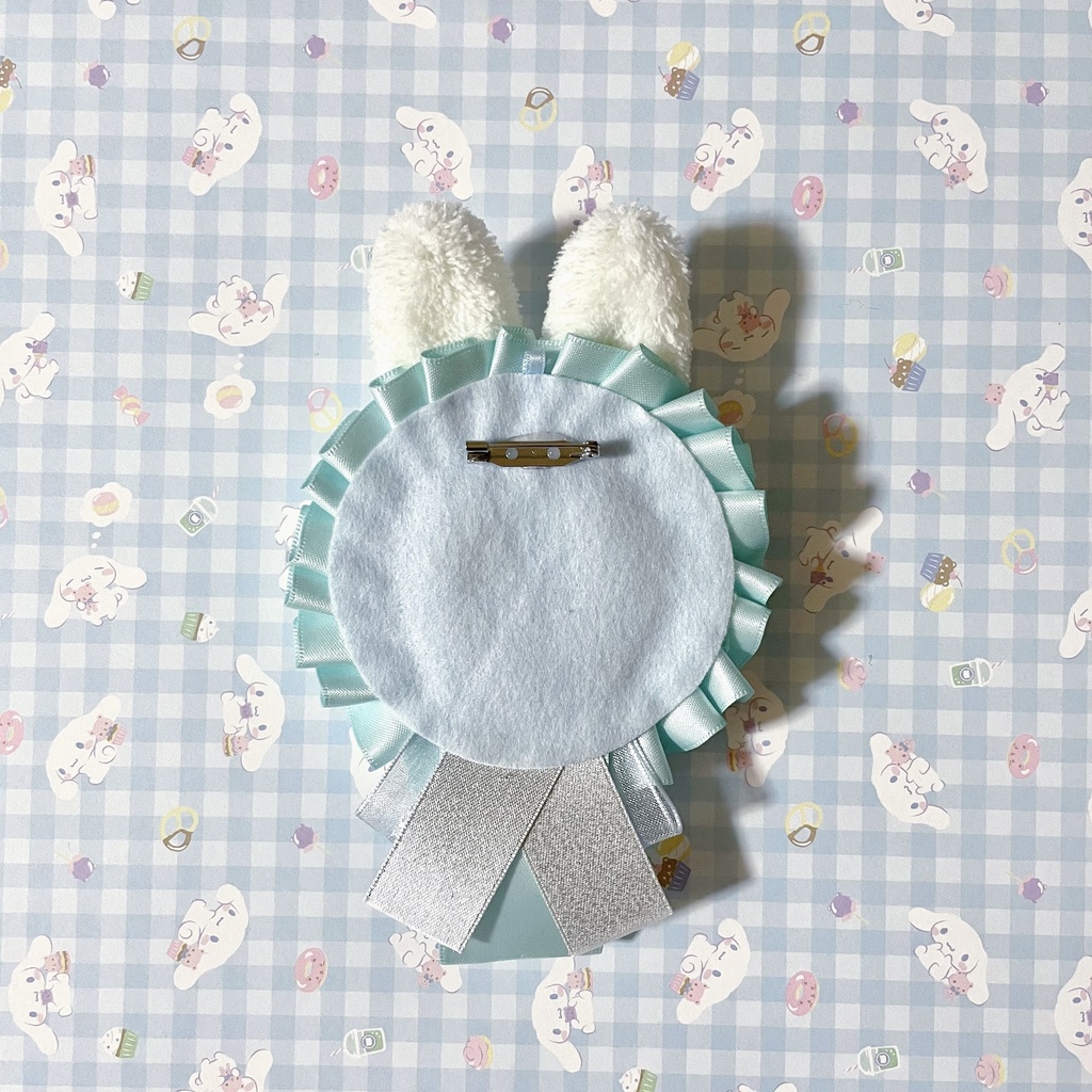 うさ耳付きロゼット①