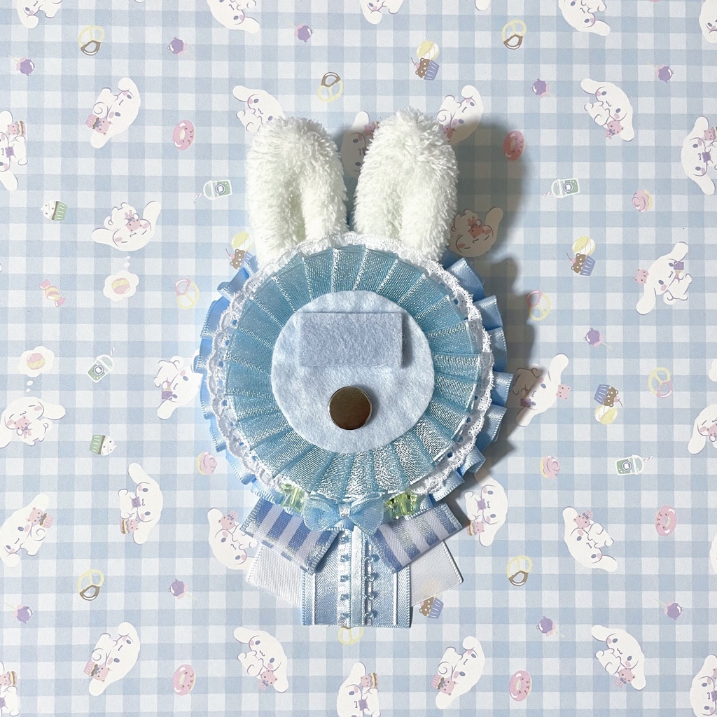 うさ耳付きロゼット②