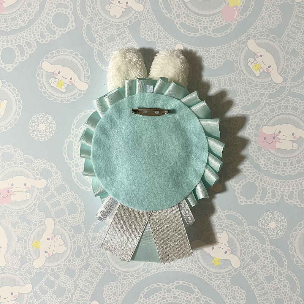 うさ耳付きロゼット③