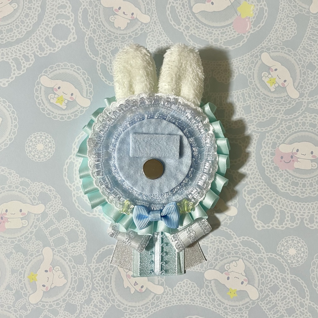 うさ耳付きロゼット③