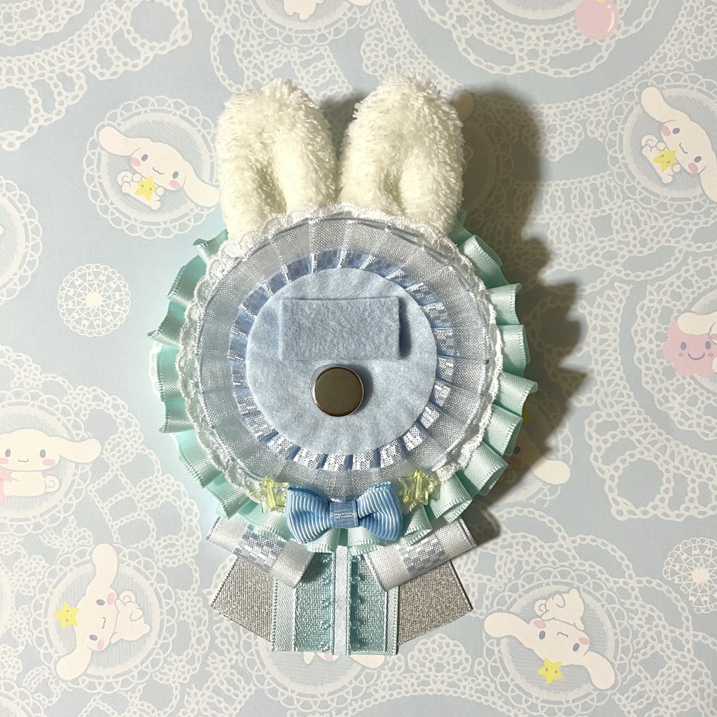 うさ耳付きロゼット④