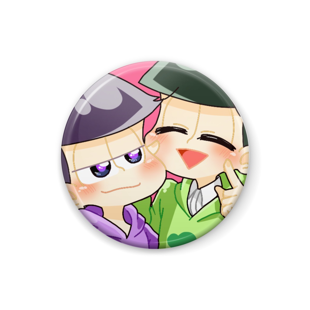 年中松缶バッジ