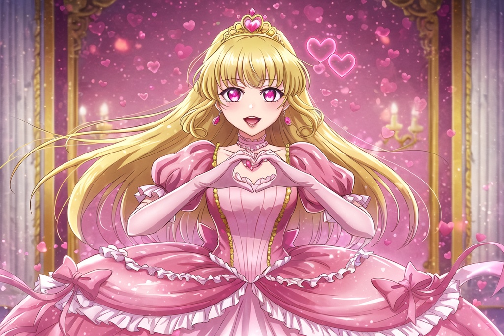 ぶりっこラブリーハートでお姫様！