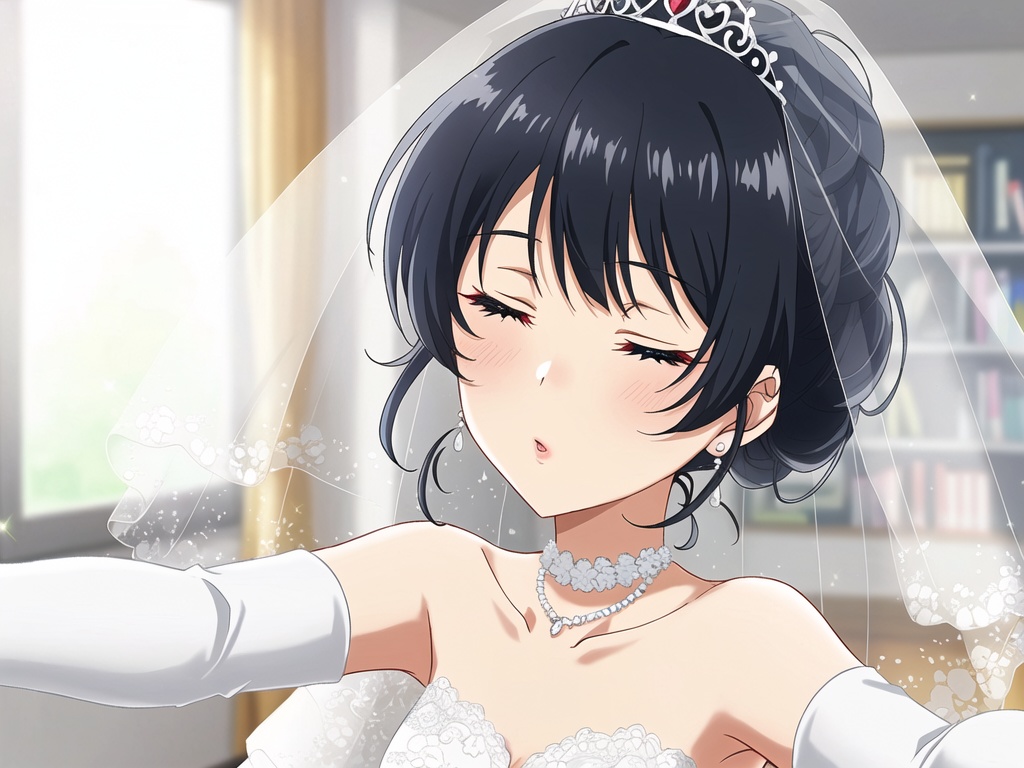 花嫁キッス！Ｃｈｕっとキスして、ウェディングドレスにお着替えよ！
