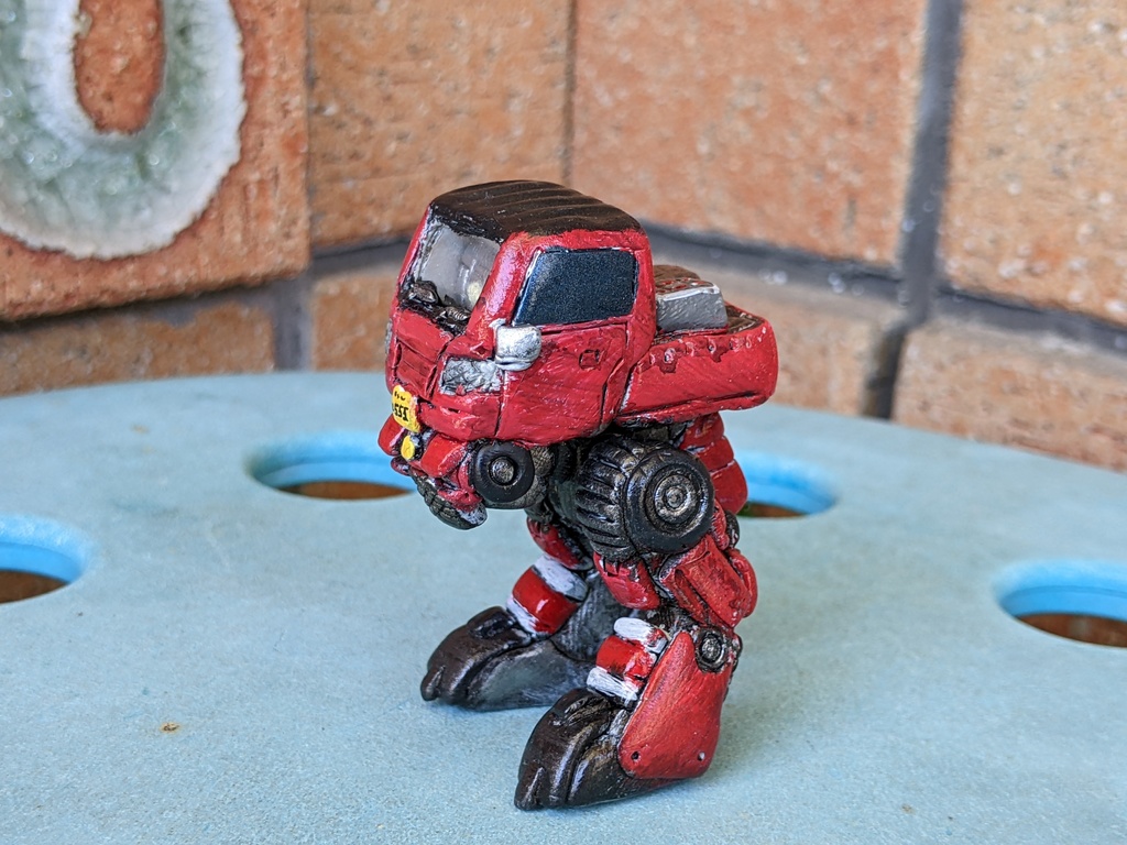 軽トラ歩行ロボット ケイトラン