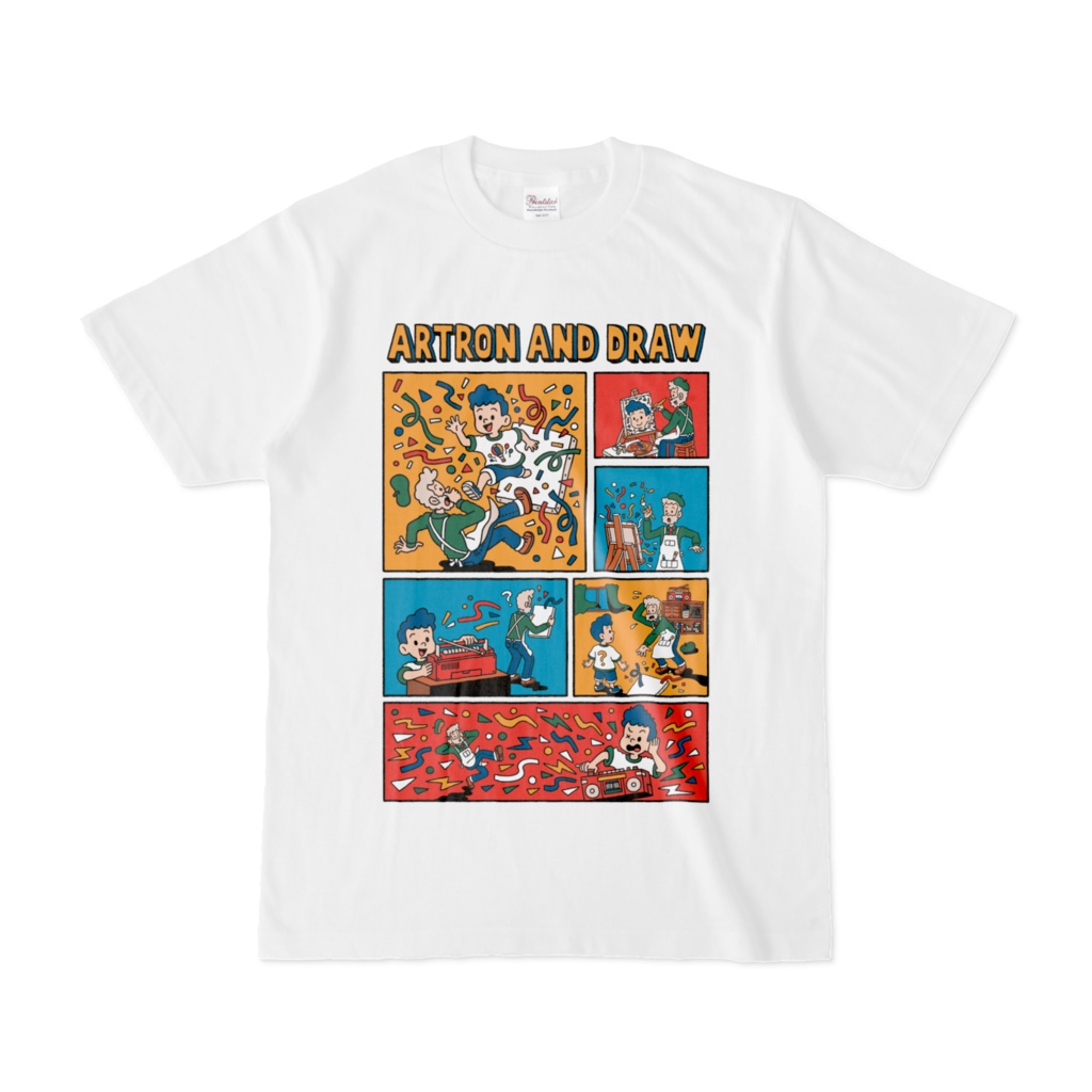 ARTRONANDDRAW白T