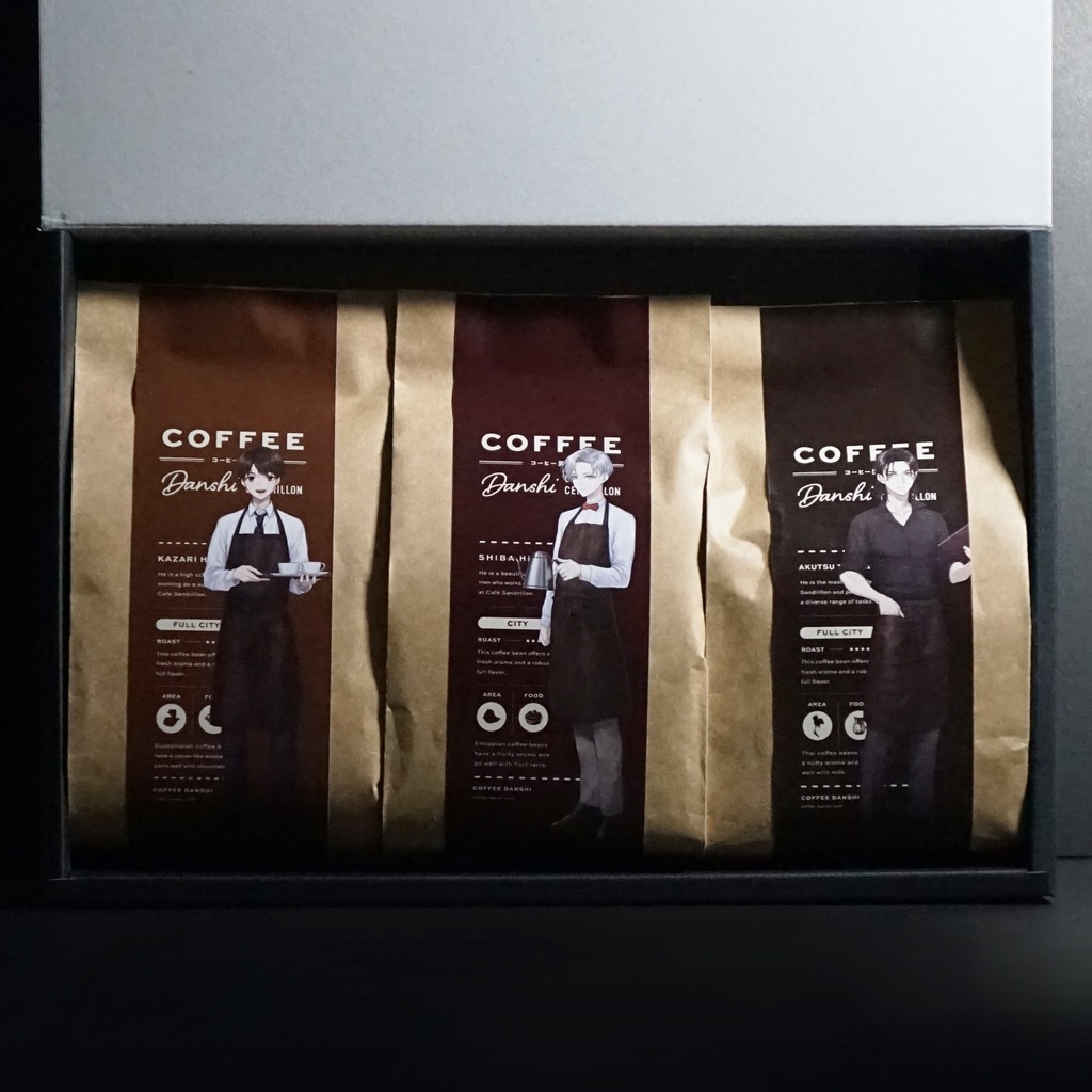 自家焙煎コーヒー豆:コーヒー男子スペシャルBOX