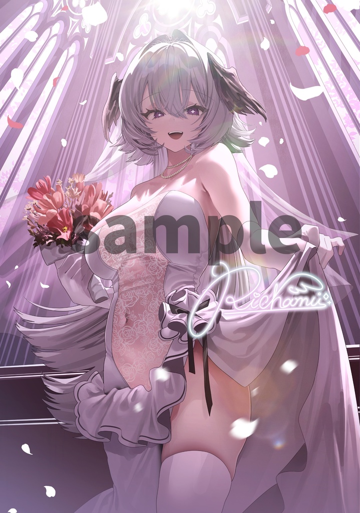 【ASMR/シチュエーションボイス】密着どきどき♡2人だけのジューンブライド【低音ボイス/KU100】