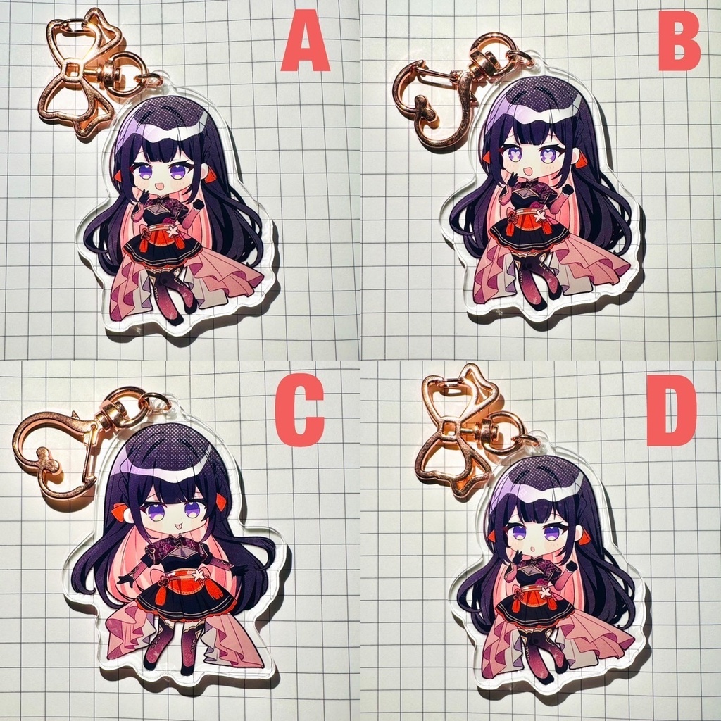 【先行販売】新作アクリルキーホルダー