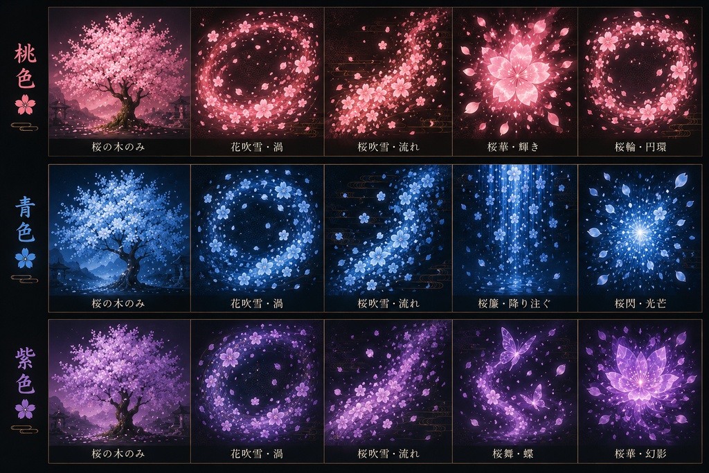 桜幻想 彩乃宴（全色セット）