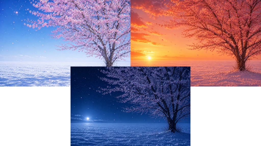 桜幻想背景素材集 Vol.1