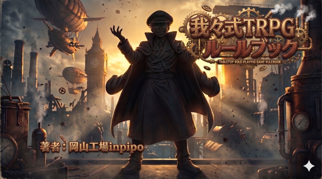 我々式TRPGルールブック　Ver.1.2　＆　キャラクターシート　仮公開