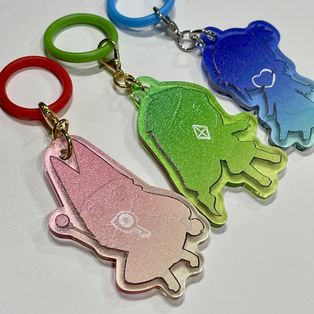 ポポロアクリルチャーム