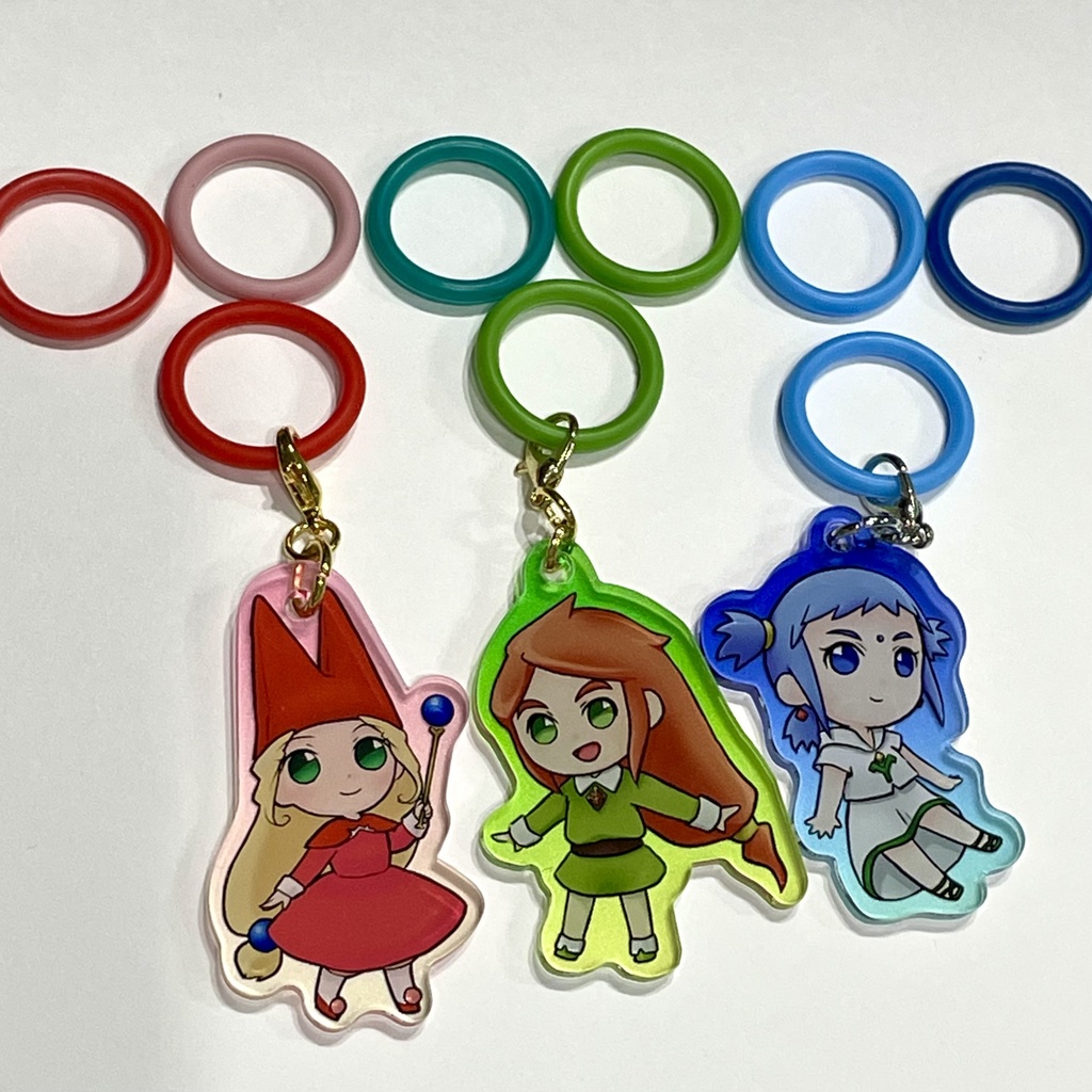 ポポロアクリルチャーム