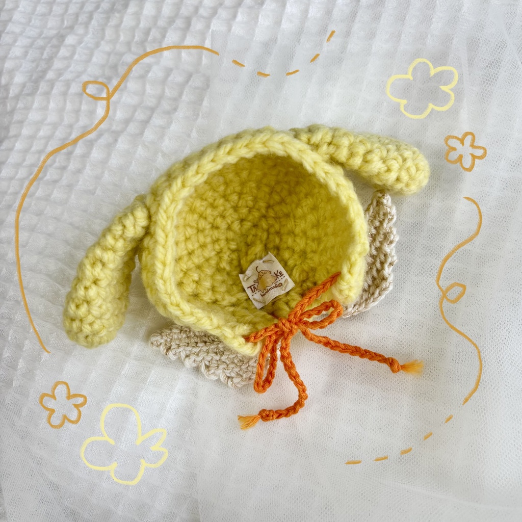 ぬいぐるみ用犬耳帽子