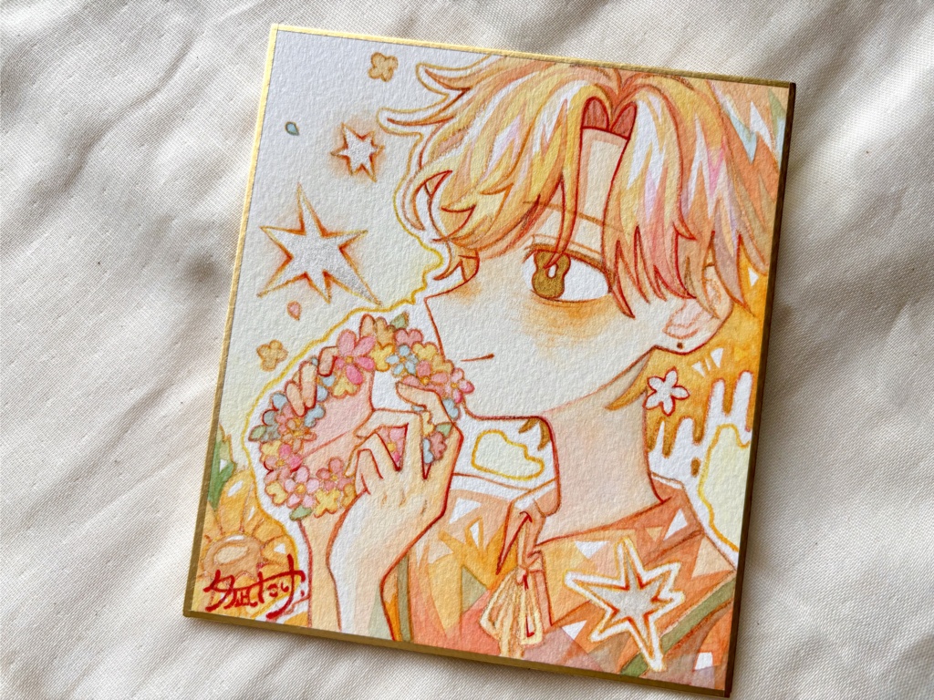 色紙【花蜜】