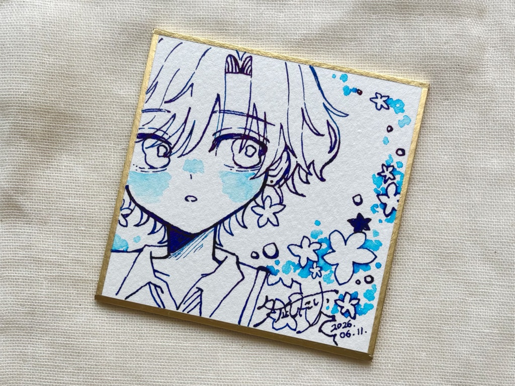 豆色紙【花蜜①】