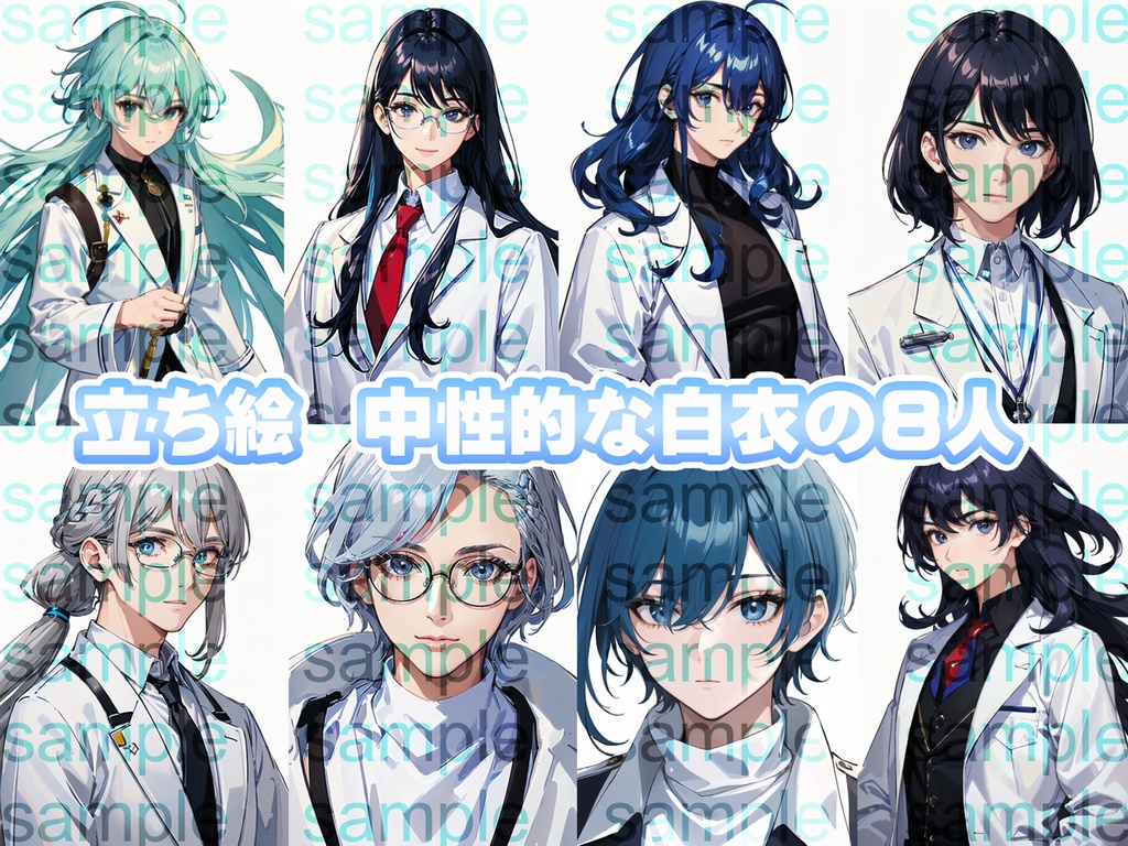 立ち絵セット11~20まとめ