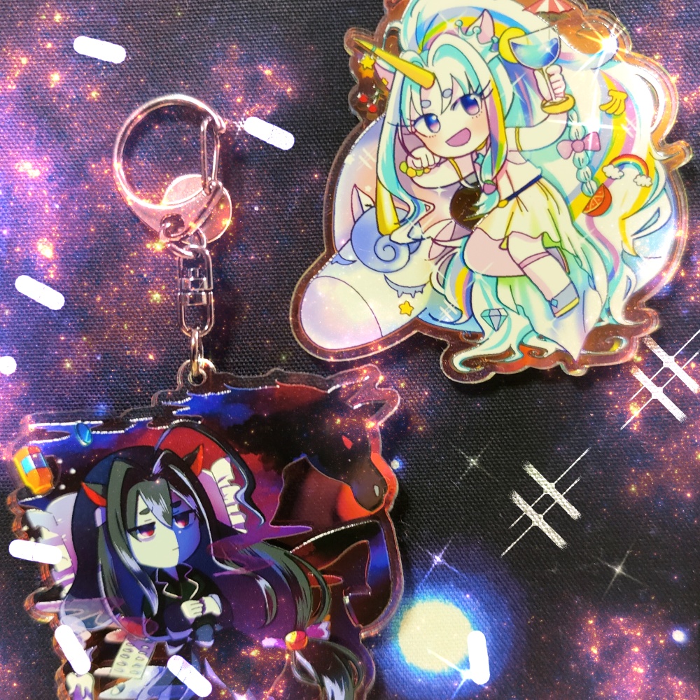 オーロラアクキー🌈ユニコーン💊ナイトメア
