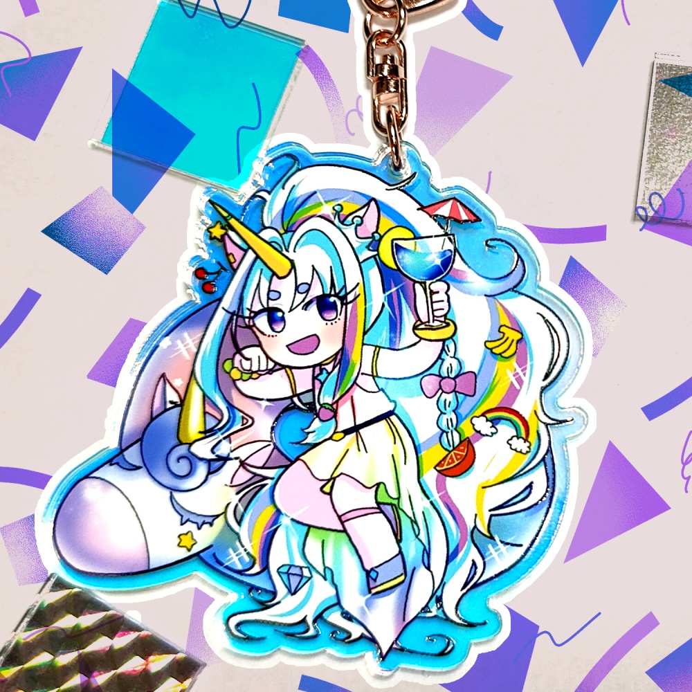 オーロラアクキー🌈ユニコーン💊ナイトメア