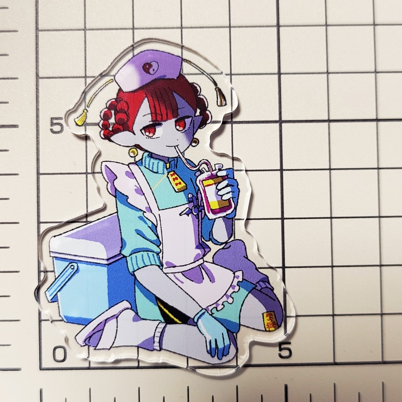 吸血娘ステッカー