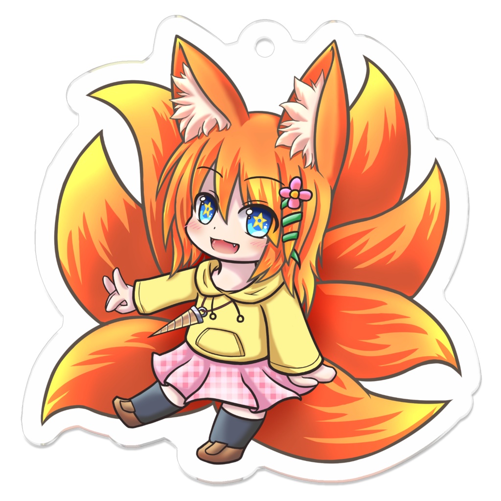 うちのこアクキー(くーちゃん)